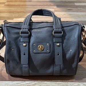 Marc by Marc Jacobs Elegant Gray Leather Bag